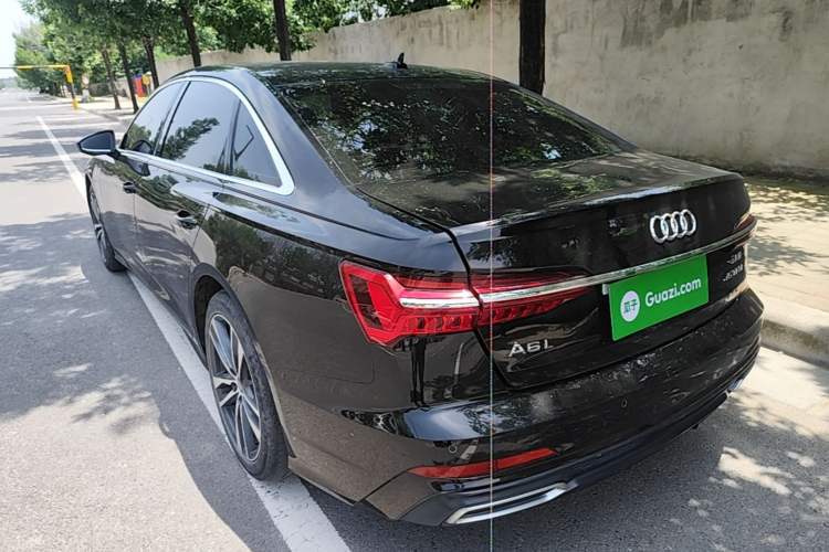 Used Audi A6L 2021 40 TFSI Luxury Dynamic Edition Rear Left 45 Deg