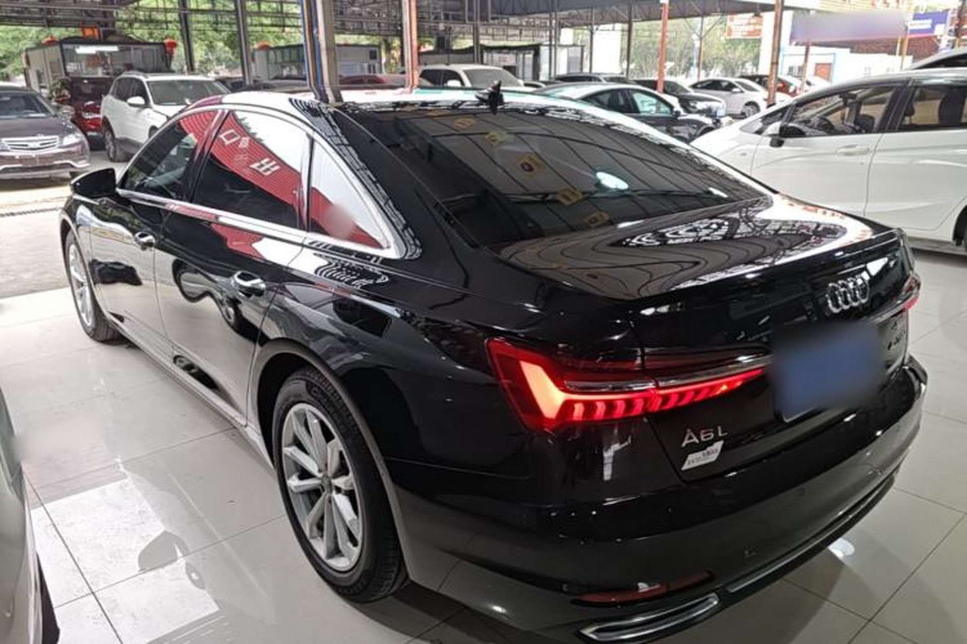 Used Audi A6L 2021 40 TFSI Luxury Dynamic Edition Rear Left 45 Deg