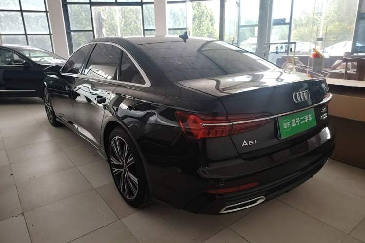 Used Audi A6L 2021 40 TFSI Luxury Dynamic Edition Rear Left 45 Deg