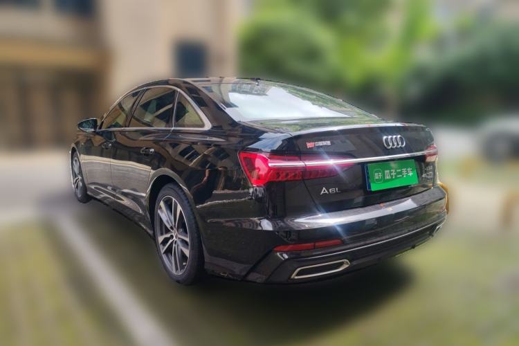 Used Audi A6L 2021 40 TFSI Luxury Dynamic Edition Rear Left 45 Deg