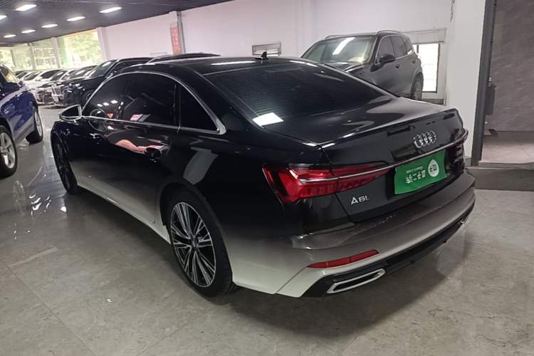 Used Audi A6L 2021 40 TFSI Luxury Dynamic Edition Rear Left 45 Deg