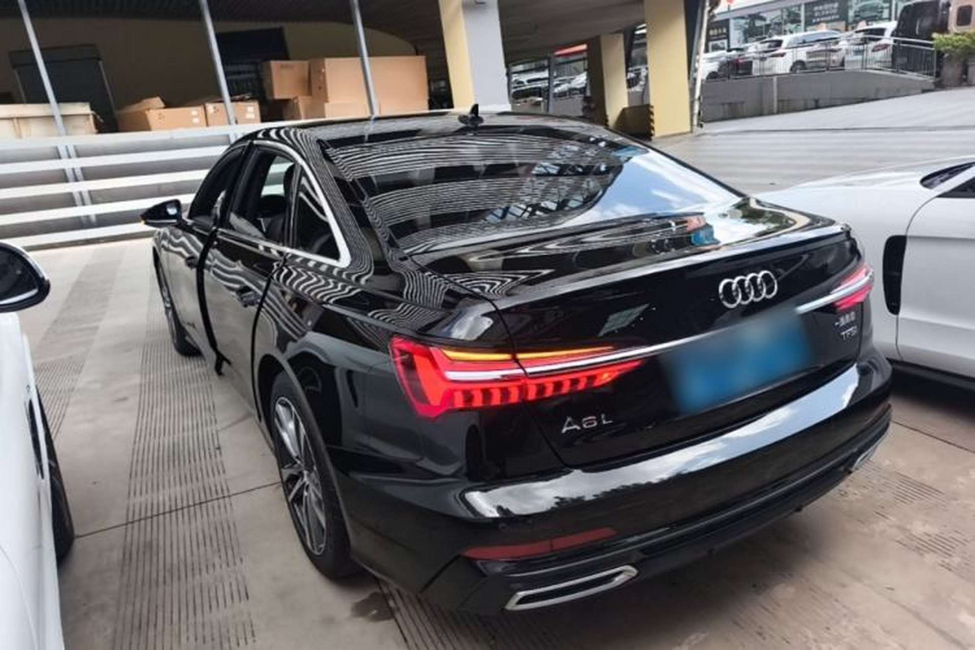 Used Audi A6L 2021 40 TFSI Luxury Dynamic Edition Rear Left 45 Deg