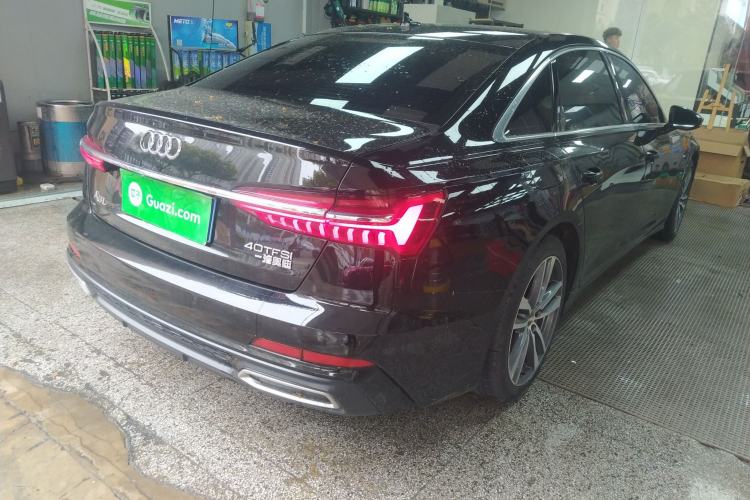 Used Audi A6L 2021 40 TFSI Luxury Dynamic Edition Rear Right 45 Deg