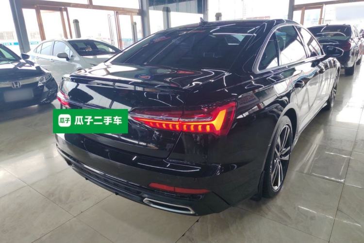 Used Audi A6L 2021 40 TFSI Luxury Dynamic Edition Rear Right 45 Deg