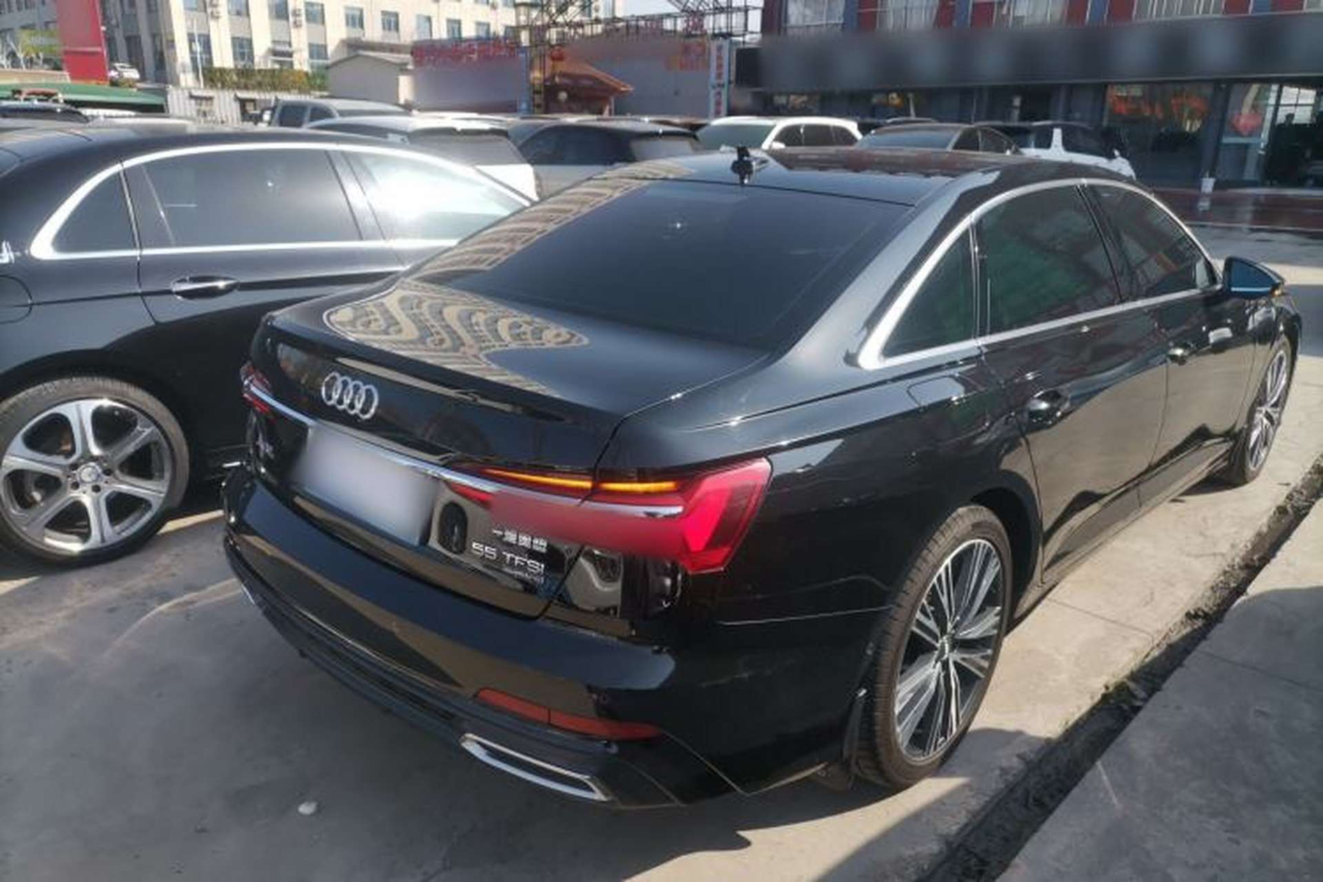 Used Audi A6L 2021 55 TFSI quattro Prestige Dynamic Edition Rear Right 45 Deg
