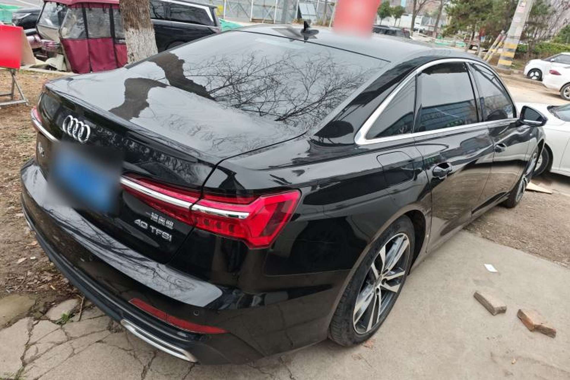 Used Audi A6L 2021 40 TFSI Luxury Dynamic Edition Rear Right 45 Deg
