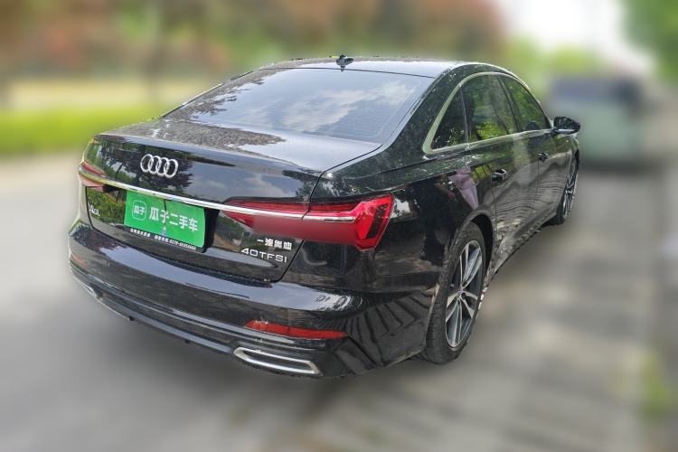Used Audi A6L 2021 40 TFSI Luxury Dynamic Edition Rear Right 45 Deg