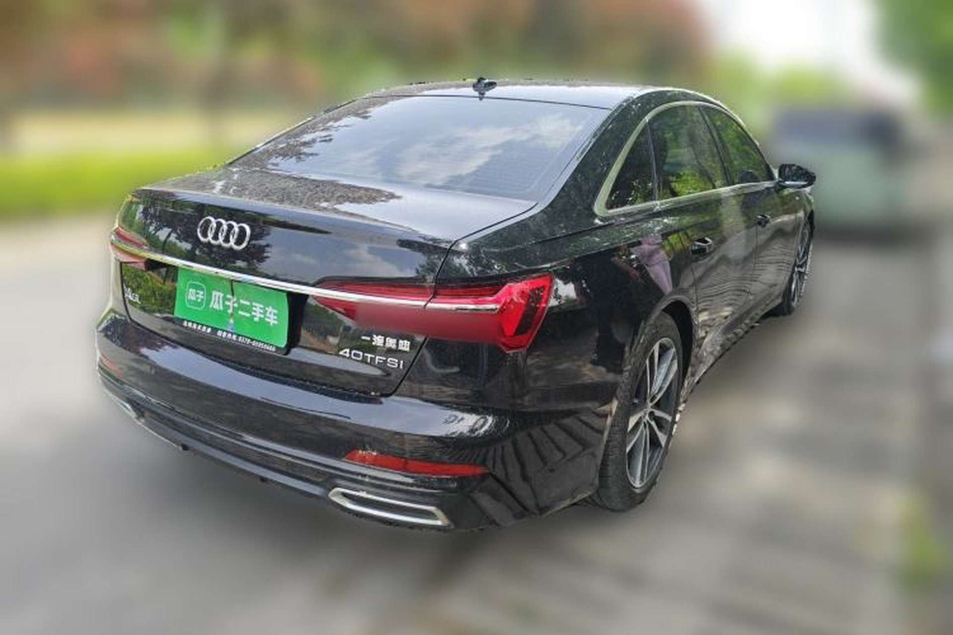 Used Audi A6L 2021 40 TFSI Luxury Dynamic Edition Rear Right 45 Deg