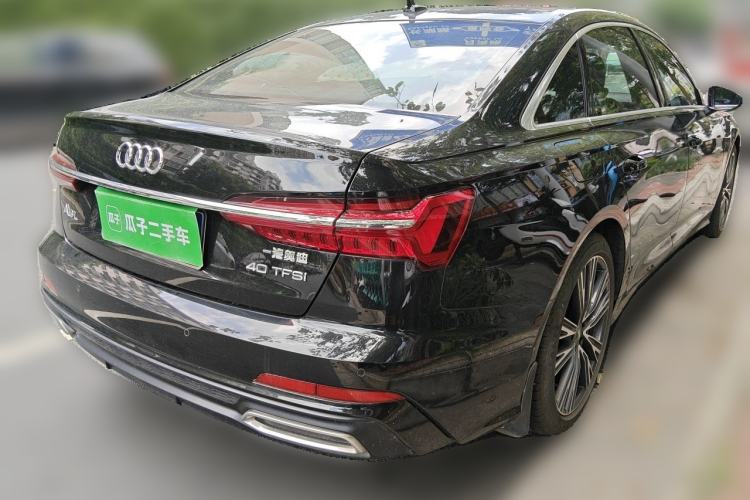 Used Audi A6L 2021 40 TFSI Luxury Dynamic Edition Rear Right 45 Deg