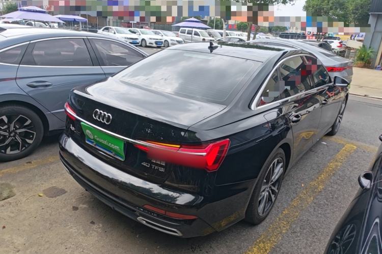 Used Audi A6L 2021 40 TFSI Luxury Dynamic Edition Rear Right 45 Deg