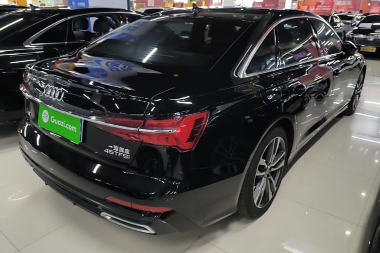 Used Audi A6L 2021 40 TFSI Luxury Dynamic Edition Rear Right 45 Deg