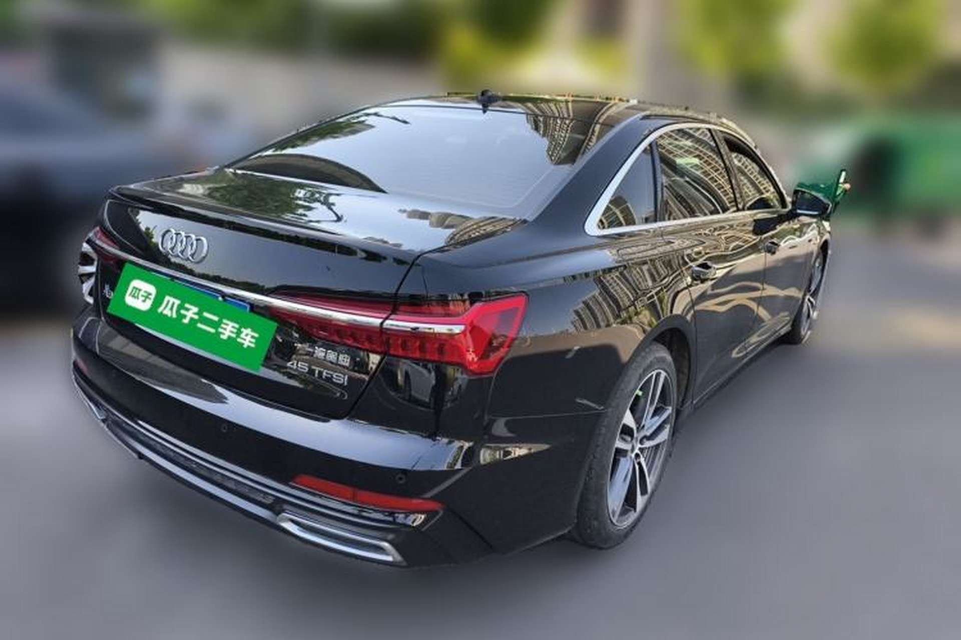 Used Audi A6L 2021 40 TFSI Luxury Dynamic Edition Rear Right 45 Deg