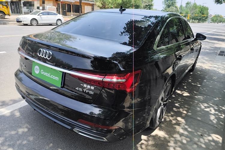 Used Audi A6L 2021 40 TFSI Luxury Dynamic Edition Rear Right 45 Deg