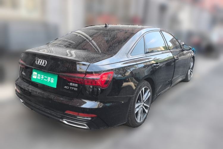 Used Audi A6L 2021 40 TFSI Luxury Dynamic Edition Rear Right 45 Deg