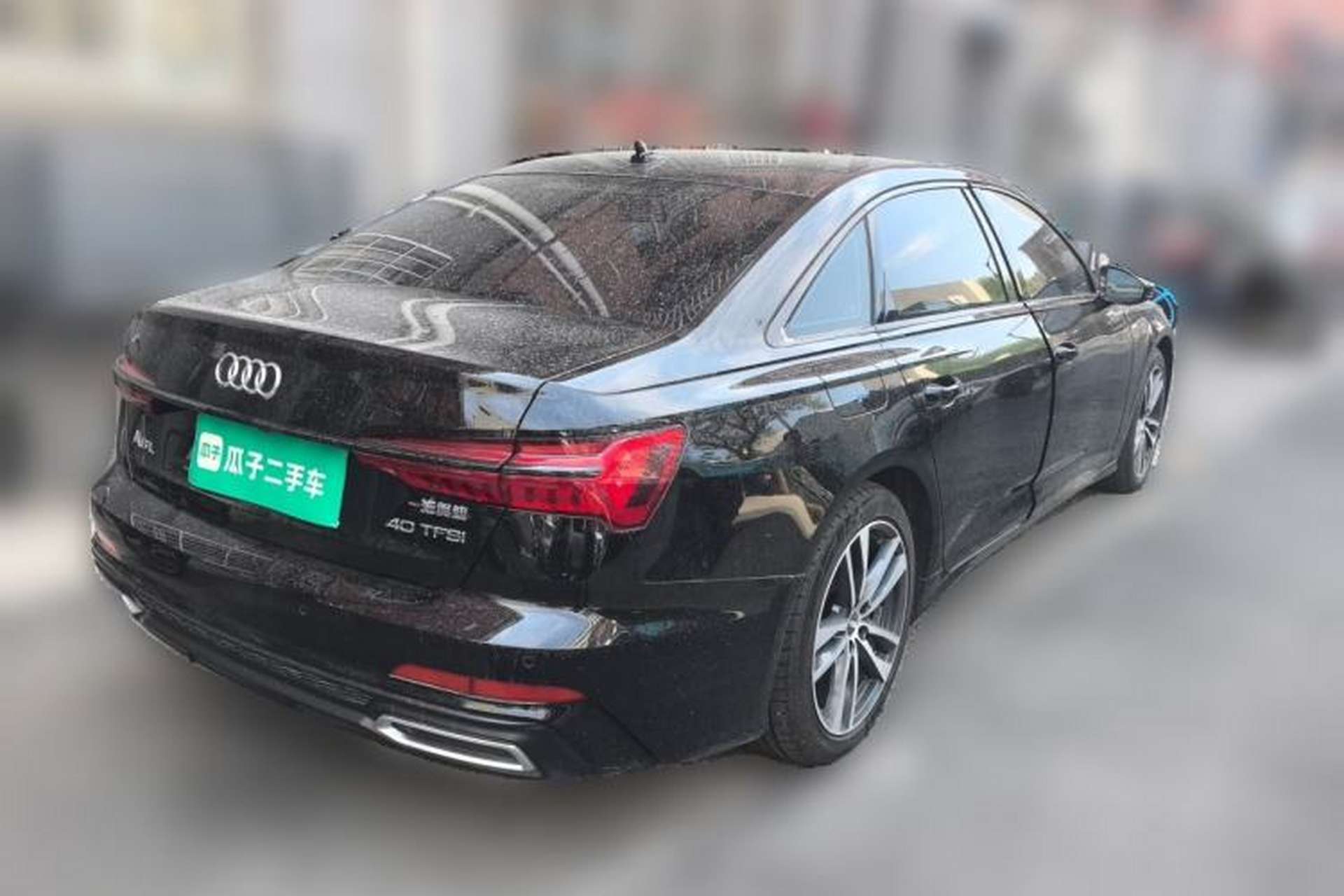 Used Audi A6L 2021 40 TFSI Luxury Dynamic Edition Rear Right 45 Deg