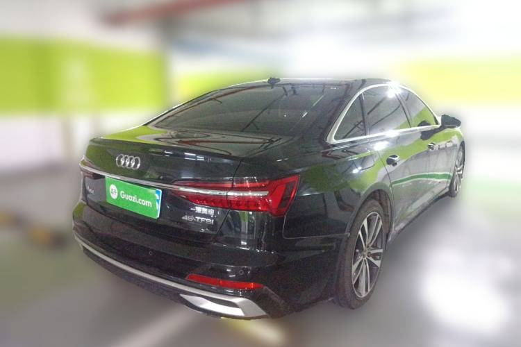 Used Audi A6L 2021 40 TFSI Luxury Dynamic Edition Rear Right 45 Deg