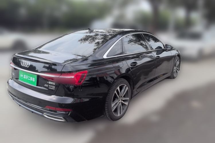 Used Audi A6L 2021 40 TFSI Luxury Dynamic Edition Rear Right 45 Deg