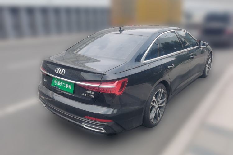 Used Audi A6L 2021 40 TFSI Luxury Dynamic Edition Rear Right 45 Deg