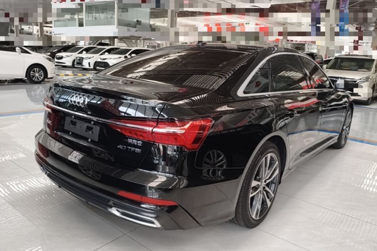 Used Audi A6L 2021 40 TFSI Luxury Dynamic Edition Rear Right 45 Deg