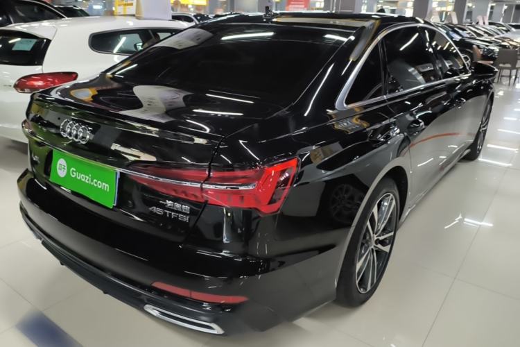Used Audi A6L 2021 40 TFSI Luxury Dynamic Edition Rear Right 45 Deg