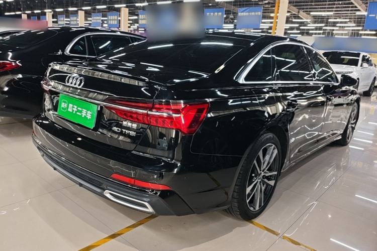Used Audi A6L 2021 40 TFSI Luxury Dynamic Edition Rear Right 45 Deg