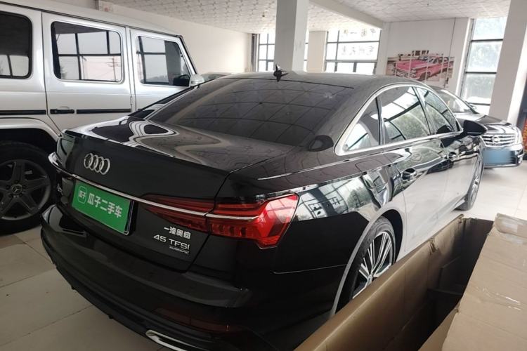 Used Audi A6L 2021 40 TFSI Luxury Dynamic Edition Rear Right 45 Deg