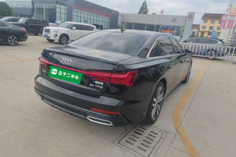 Used Audi A6L 2021 40 TFSI Luxury Dynamic Edition Rear Right 45 Deg