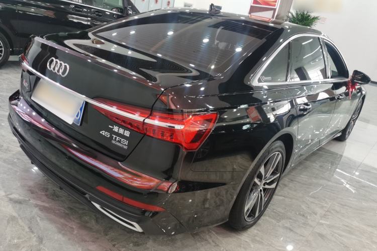 Used Audi A6L 2021 40 TFSI Luxury Dynamic Edition Rear Right 45 Deg