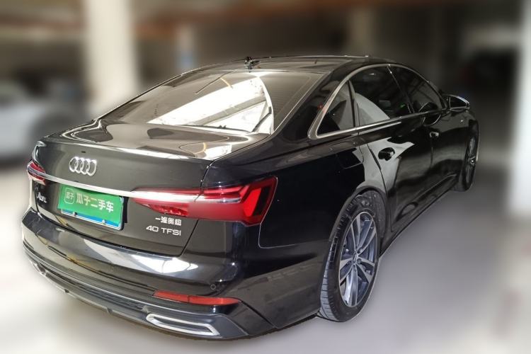 Used Audi A6L 2021 40 TFSI Luxury Dynamic Edition Rear Right 45 Deg