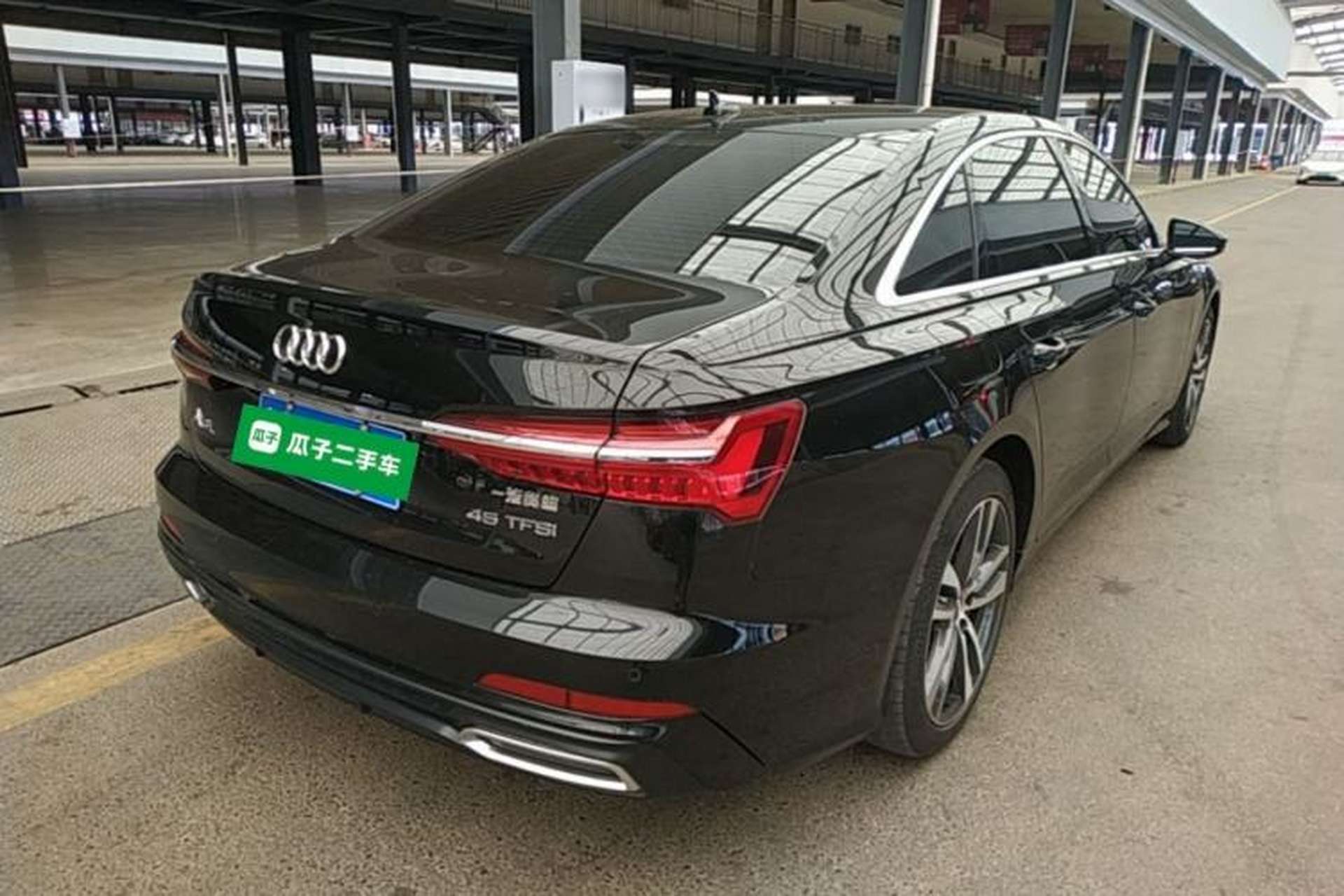 Used Audi A6L 2021 40 TFSI Luxury Dynamic Edition Rear Right 45 Deg