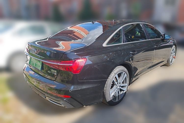 Used Audi A6L 2021 40 TFSI Luxury Dynamic Edition Rear Right 45 Deg