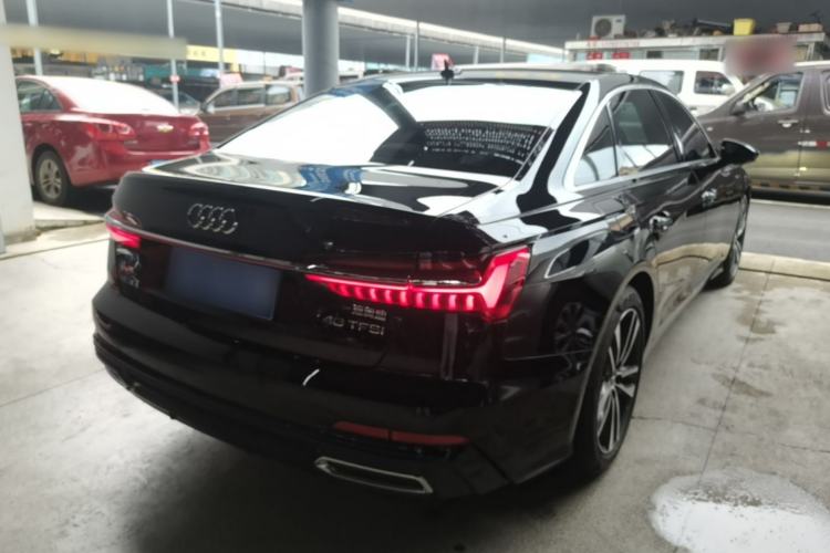 Used Audi A6L 2021 40 TFSI Luxury Dynamic Edition Rear Right 45 Deg