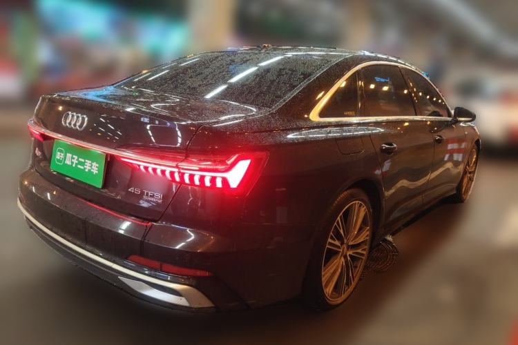Used Audi A6L 2021 40 TFSI Luxury Dynamic Edition Rear Right 45 Deg