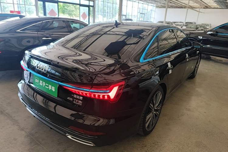 Used Audi A6L 2021 45 TFSI quattro Prestige Dynamic Edition Rear Right 45 Deg