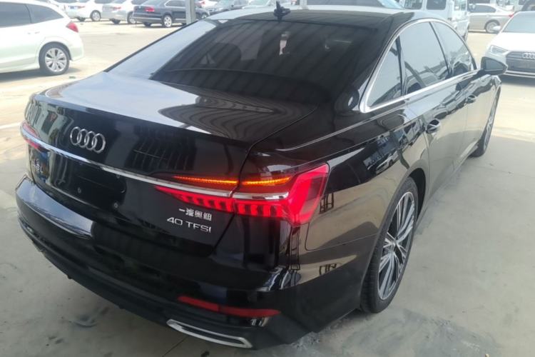 Used Audi A6L 2021 40 TFSI Luxury Dynamic Edition Rear Right 45 Deg