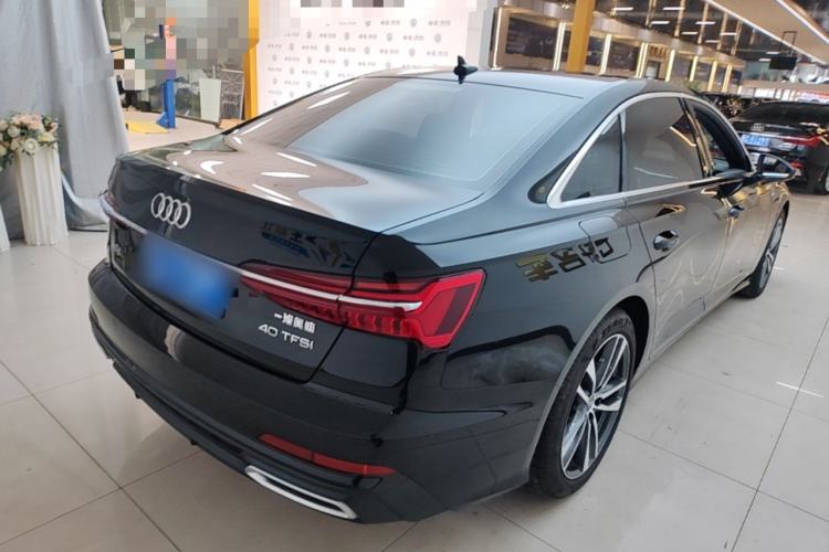 Used Audi A6L 2021 40 TFSI Luxury Dynamic Edition Rear Right 45 Deg