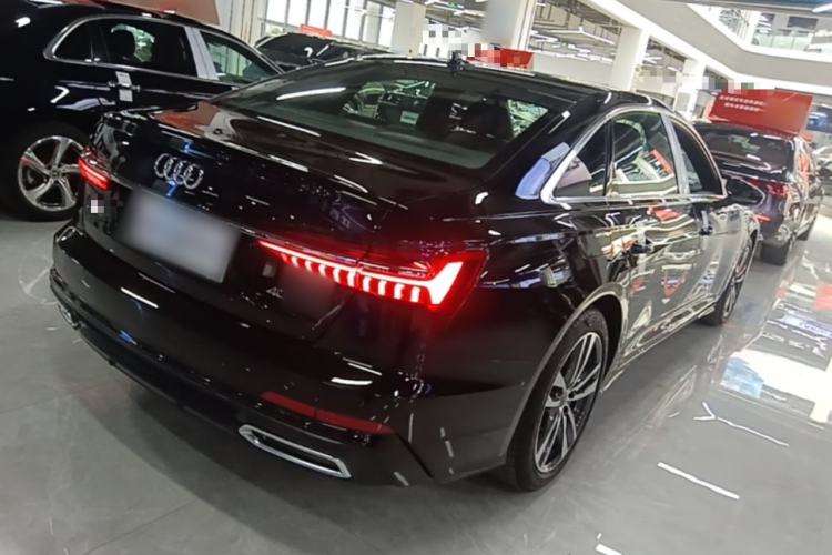 Used Audi A6L 2021 40 TFSI Luxury Dynamic Edition Rear Right 45 Deg