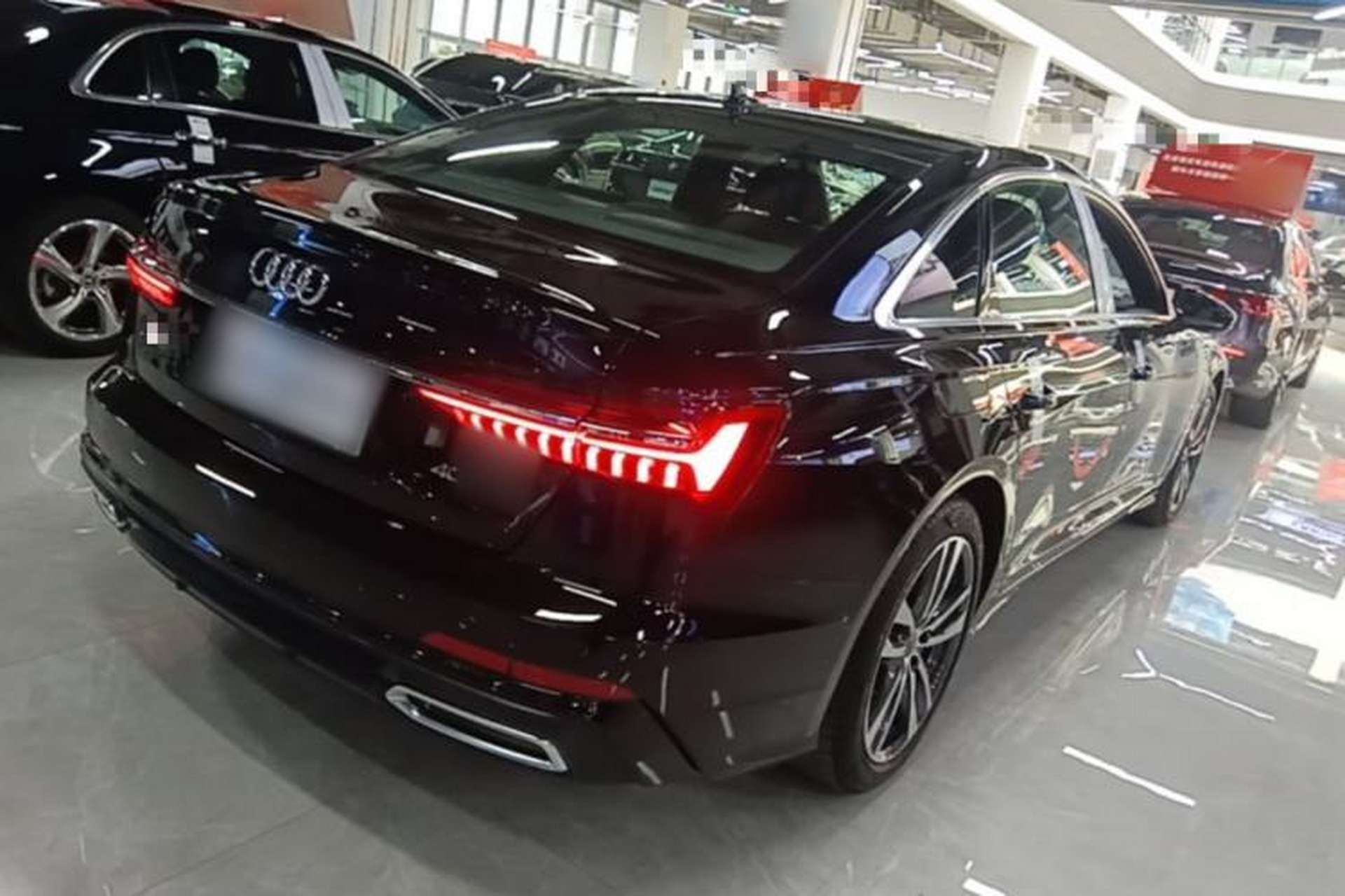 Used Audi A6L 2021 40 TFSI Luxury Dynamic Edition Rear Right 45 Deg