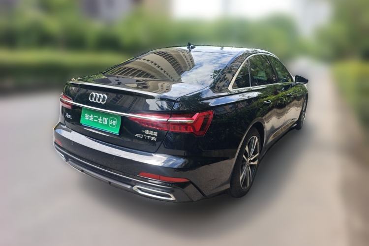 Used Audi A6L 2021 40 TFSI Luxury Dynamic Edition Rear Right 45 Deg