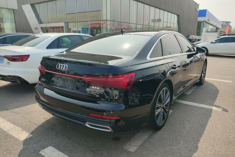 Used Audi A6L 2021 40 TFSI Luxury Dynamic Edition Rear Right 45 Deg