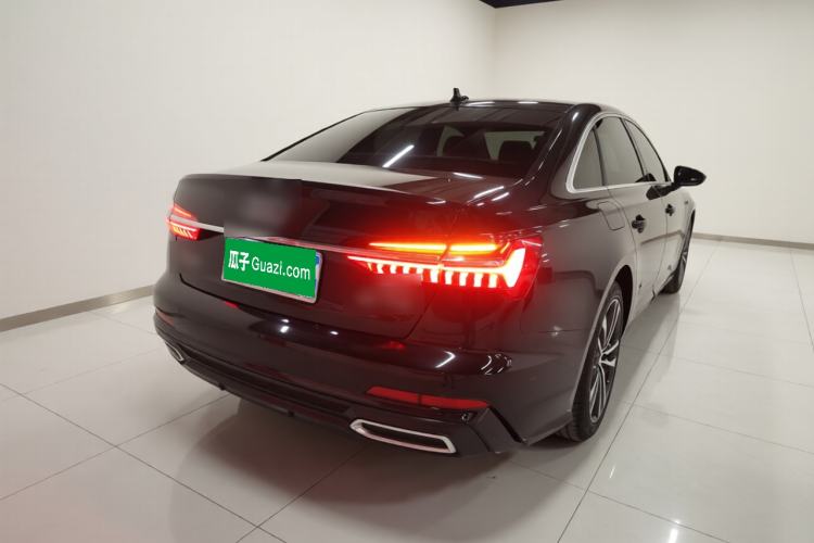 Used Audi A6L 2021 40 TFSI Luxury Dynamic Edition Rear Right 45 Deg