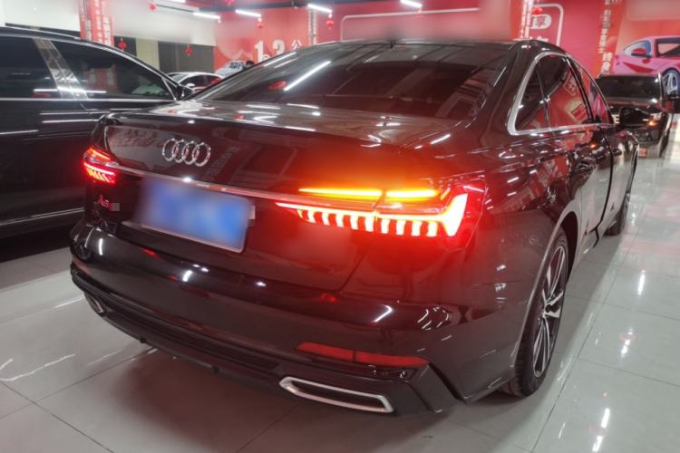 Used Audi A6L 2021 40 TFSI Luxury Dynamic Edition Rear Right 45 Deg