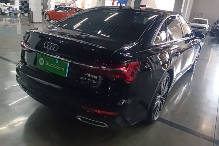 Used Audi A6L 2021 40 TFSI Luxury Dynamic Edition Rear Right 45 Deg