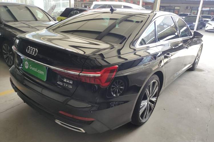 Used Audi A6L 2021 40 TFSI Luxury Dynamic Edition Rear Right 45 Deg