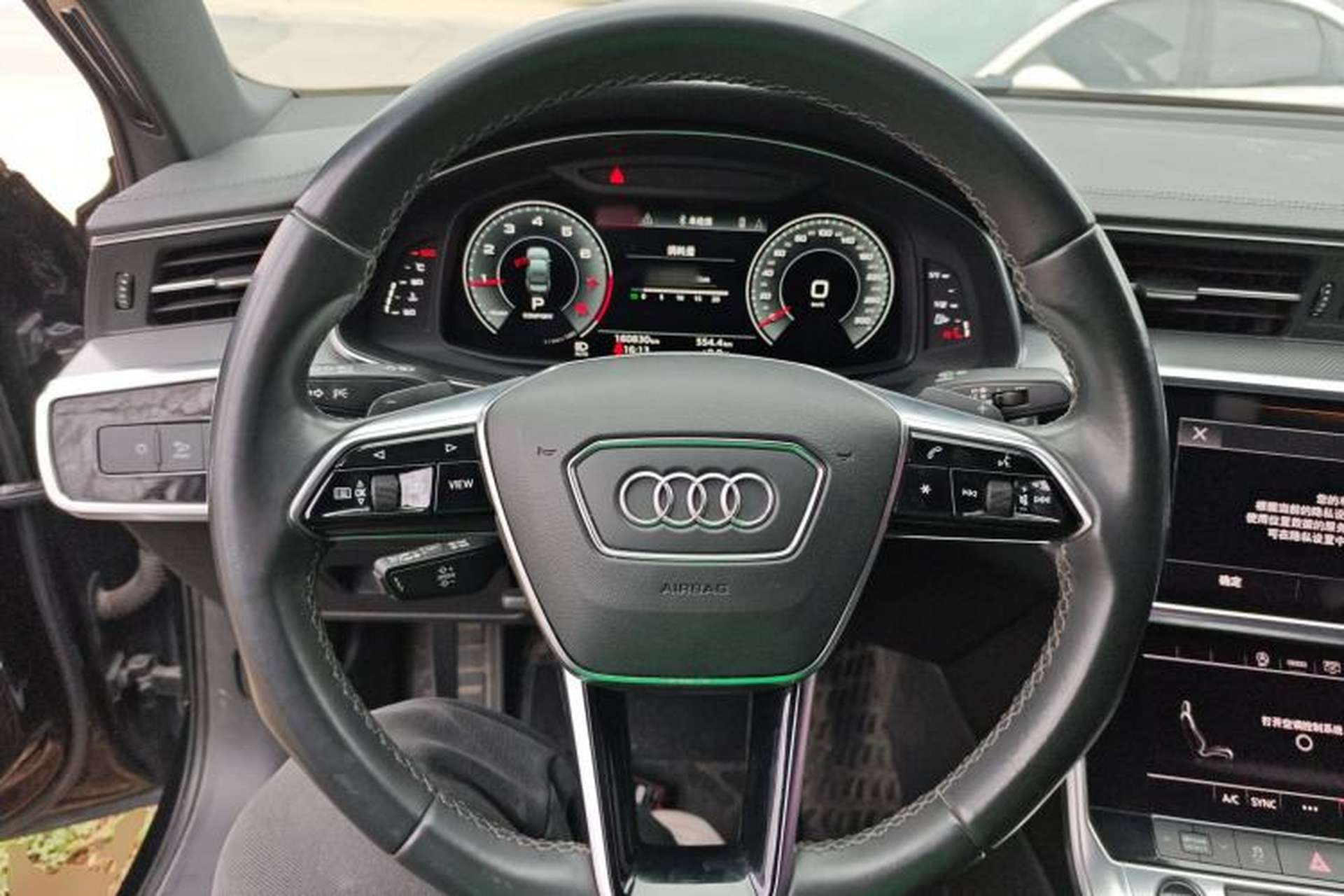 Used Audi A6L 2021 40 TFSI Luxury Dynamic Edition Steering Wheel