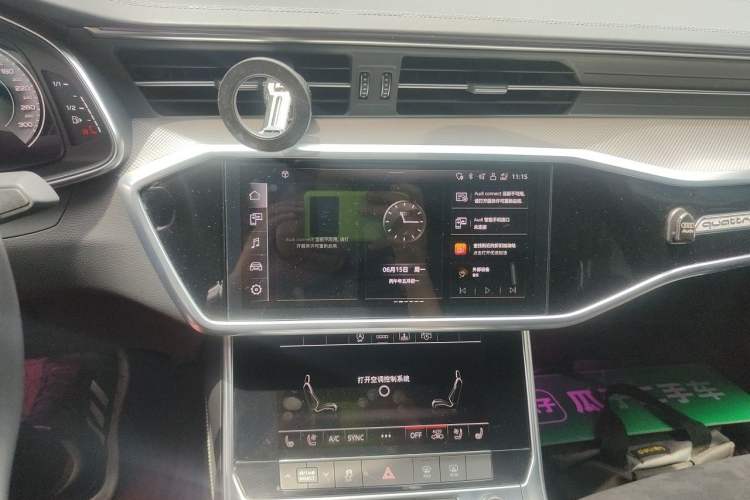 Used Audi A6L 2021 55 TFSI quattro Prestige Dynamic Edition Audio And AC Panel