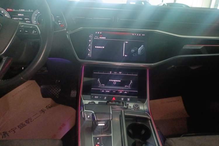 Used Audi A6L 2021 45 TFSI Prestige Dynamic Edition Audio And AC Panel