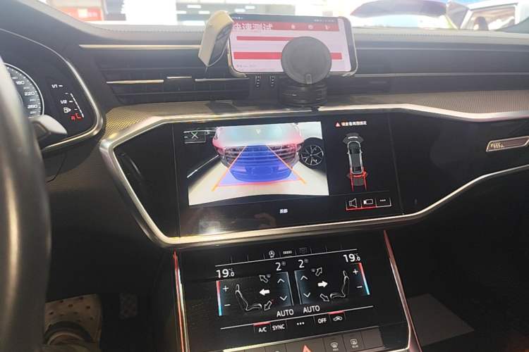 Used Audi A6L 2021 45 TFSI Prestige Dynamic Edition Audio And AC Panel