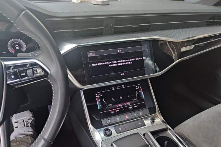 Used Audi A6L 2021 40 TFSI Luxury Dynamic Edition Audio And AC Panel
