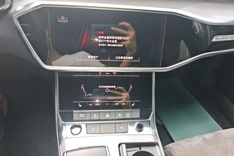 Used Audi A6L 2021 45 TFSI quattro Prestige Dynamic Edition Audio And AC Panel
